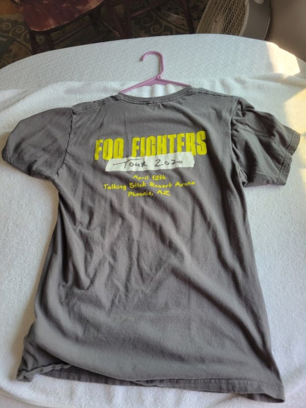 Foo Fighters Tour 2020 Graphic Tour T-Shirt Medium